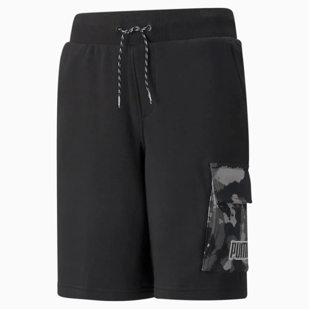 Puma Pantaloncini Junior Alpha Cargo Sweat Short