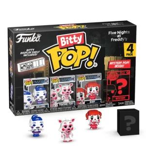 Ballora / Funtime Foxy / Baby / Mystery Bitty (4-Pack) Ballora / Funtime Foxy / Baby / Mystery Bitty (4-Pack)