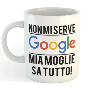Tazza Mug Divertente – Non mi serve Google Tazza Mug Divertente – Non mi serve Google