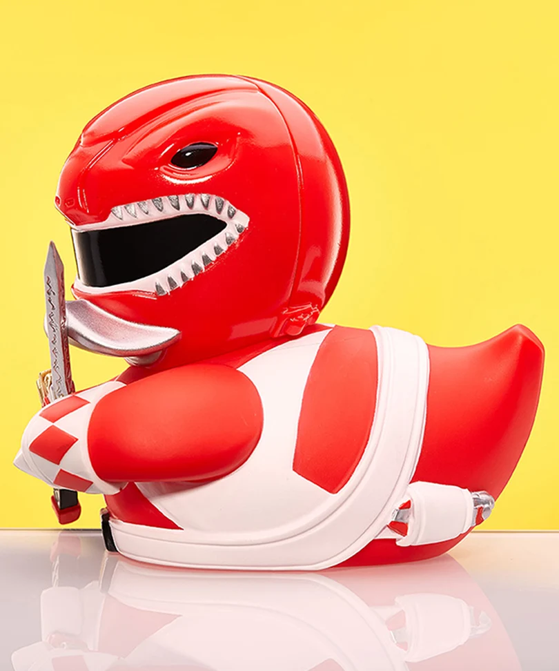 Mighty Morphin Power Rangers Red Ranger TUBBZ Cosplay Duck Collectible - immagine 2