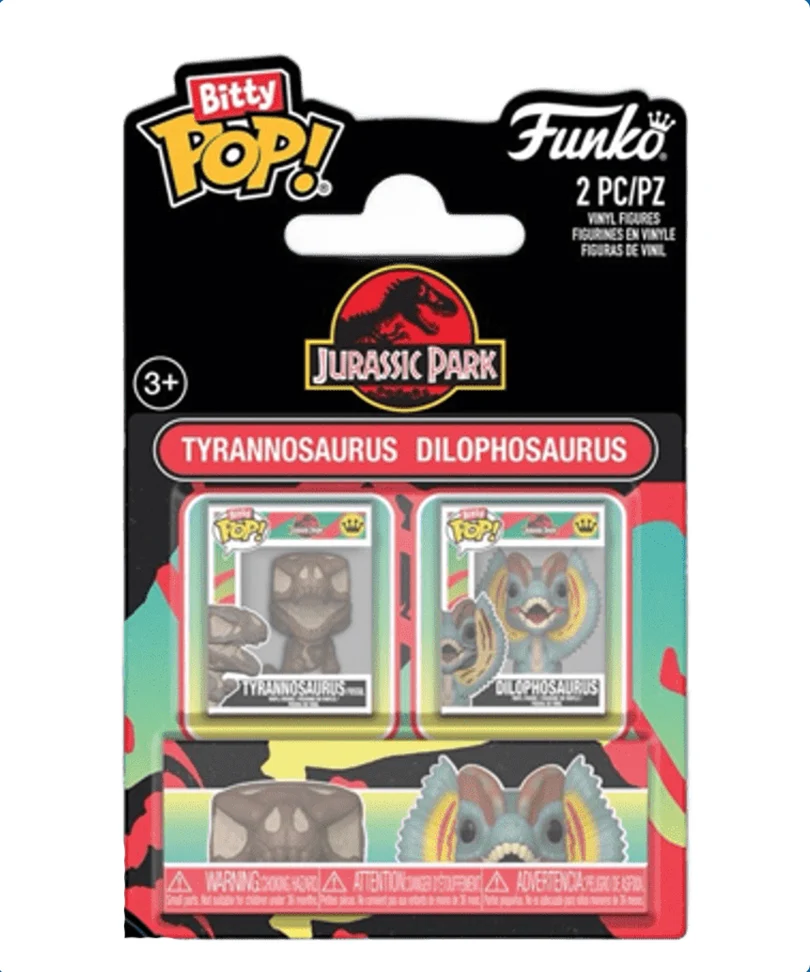 Tyrannousaurus / Dilophosaurus (2-Pack)