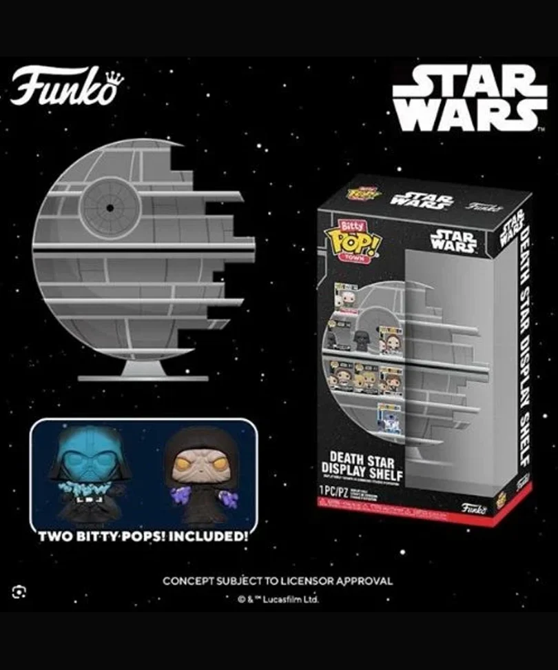 BITTY POP! Display - Death Star with 2 Exclusive Bitty Pop