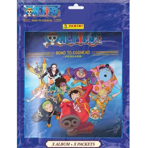 PANINI Stickers – One Piece Road Egghead – Starter Set 5 Buste PANINI Stickers – One Piece Road Egghead – Starter Set 5 Buste