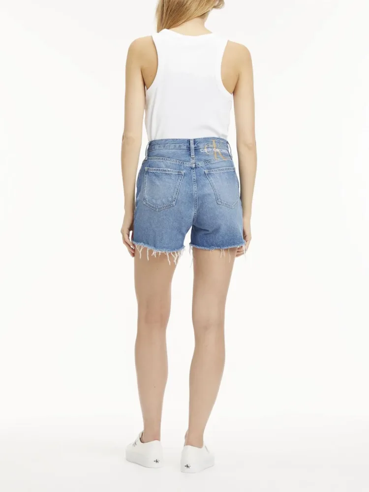 Calvin Klein Pantaloncini Donna Jeans Mon Short - immagine 3