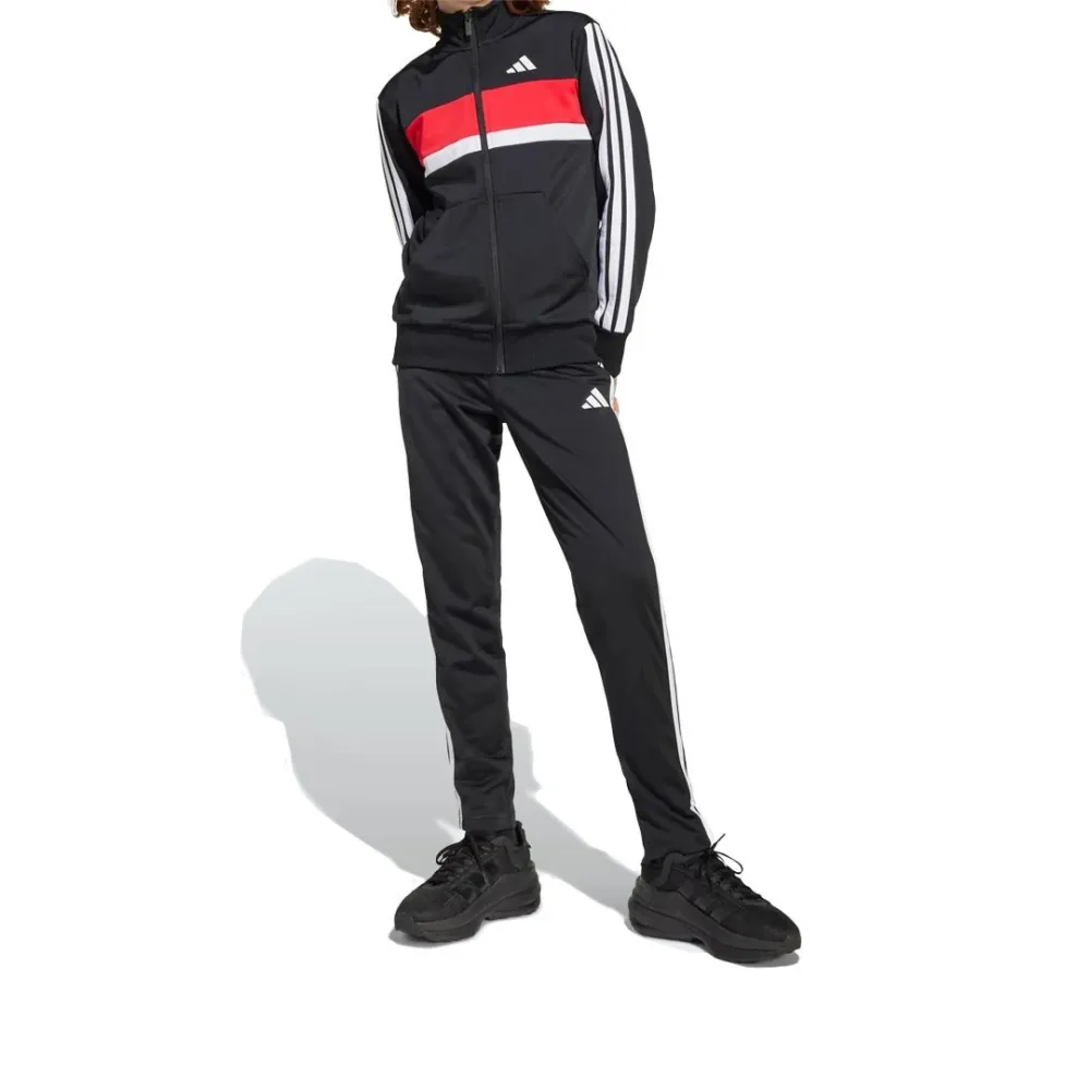Tuta Jr Essentials Tiberio 3 Stripes - immagine 2