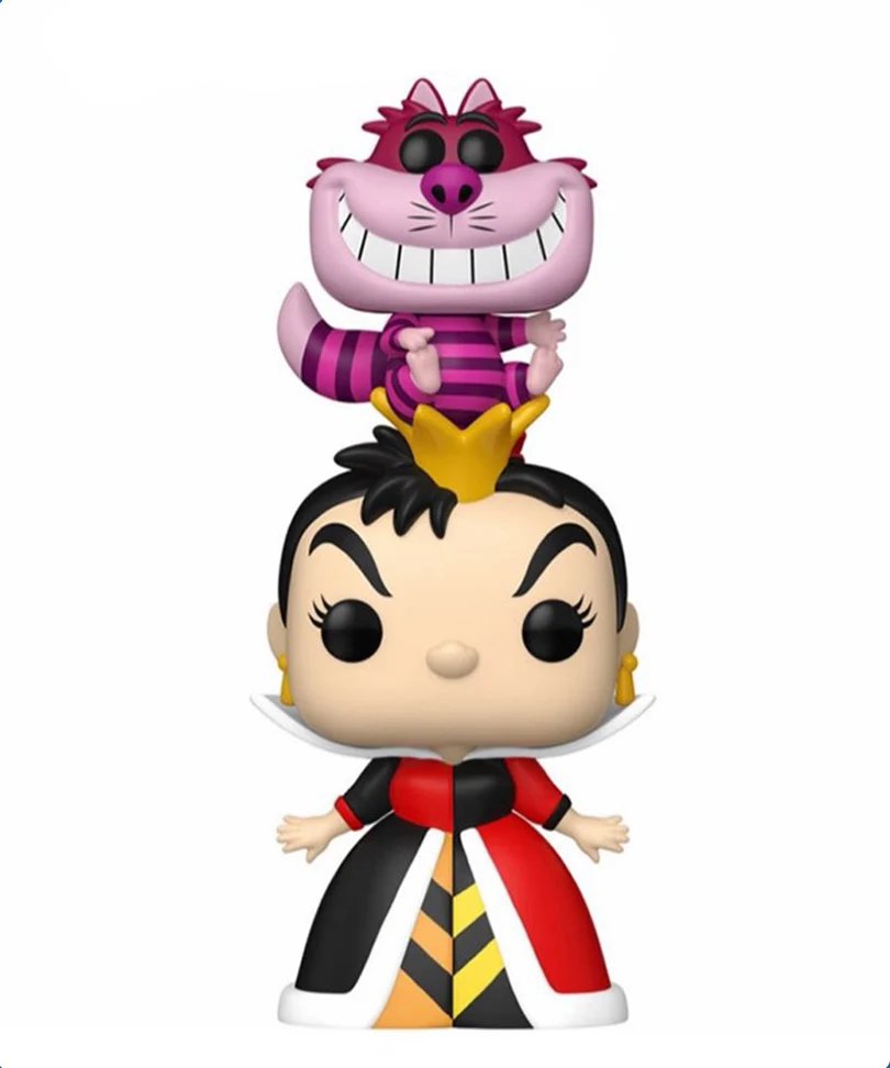 Queen of Hearts with Cheshire Cat (Premium)