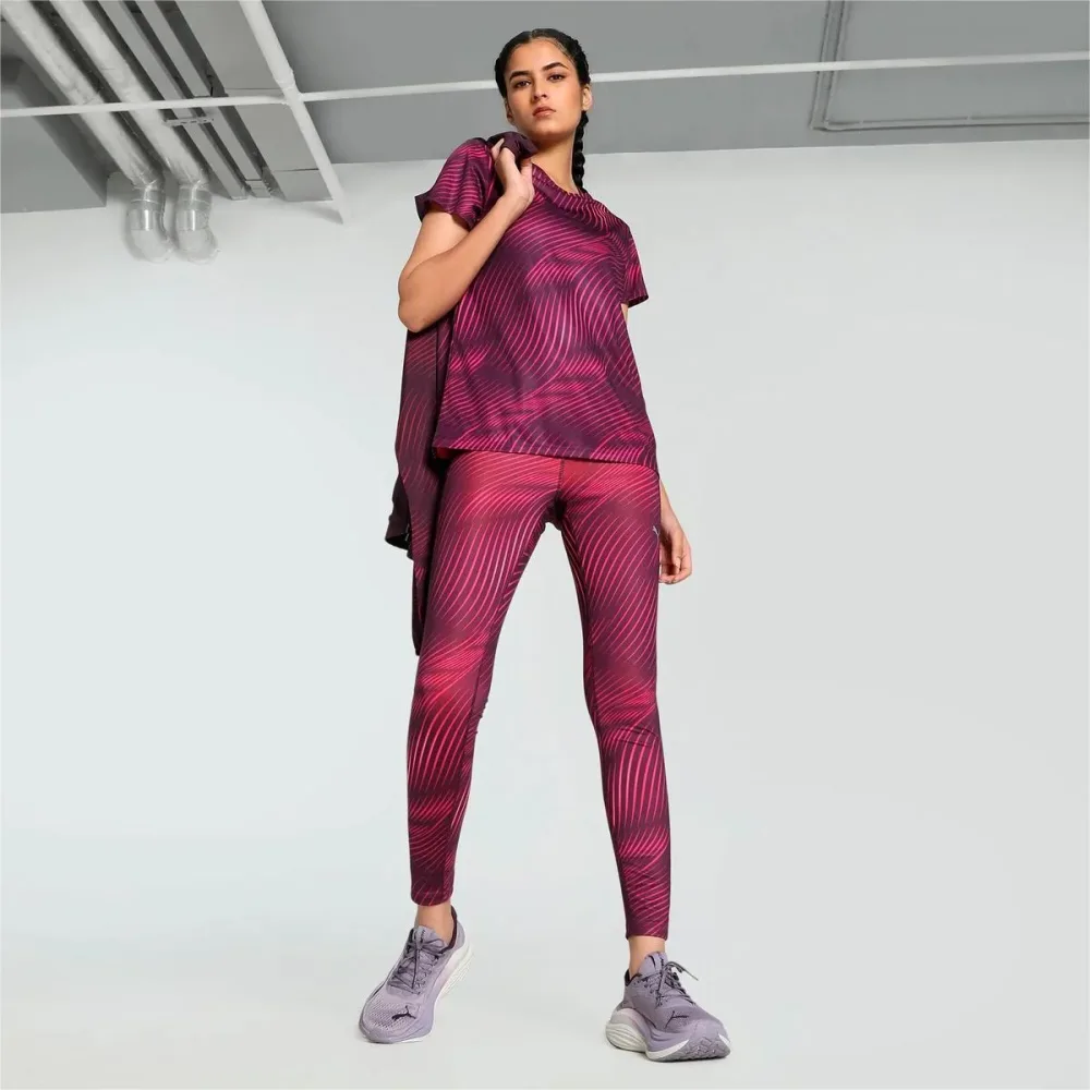 Puma T Shirt Donna Run Favorite Aop - immagine 3