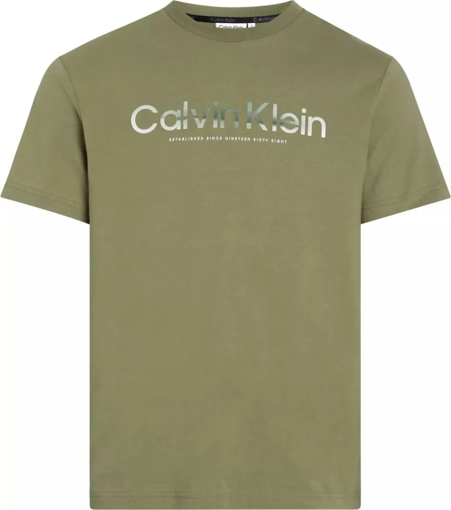Calvin Klein T Shirt Uomo Diffused Logo