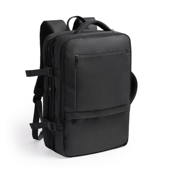 Zaino da Viaggio Estensibile in Pelle PU 40L – Laptop 17″, Tasche Antifurto e Cinghia Trolley Zaino da Viaggio Estensibile in Pelle PU 40L – Laptop 17″, Tasche Antifurto e Cinghia Trolley