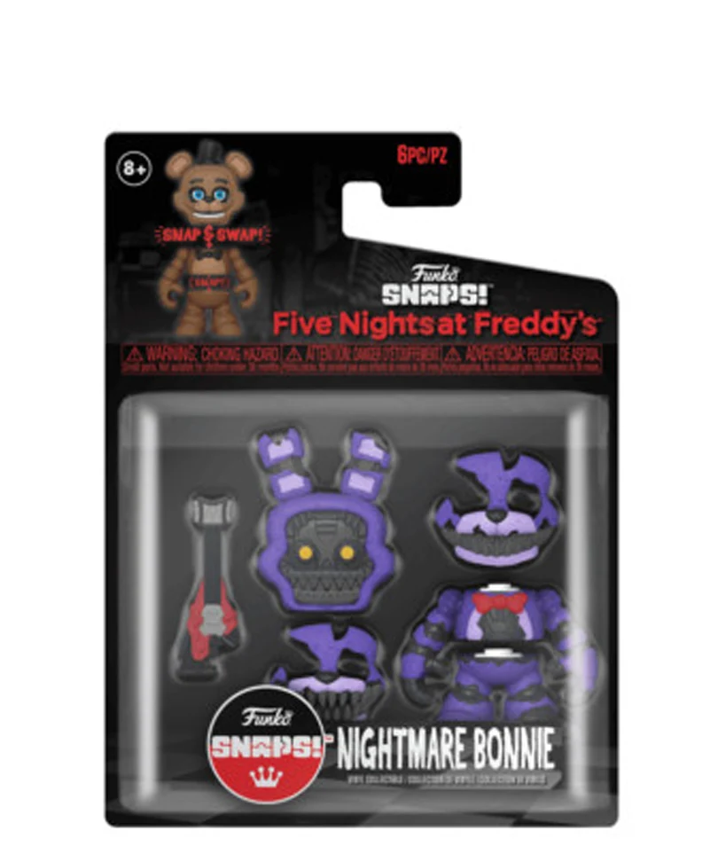 Funko SNAPS! Nightmare Bonnie - FNAF: Freddy Fazbear's - immagine 2