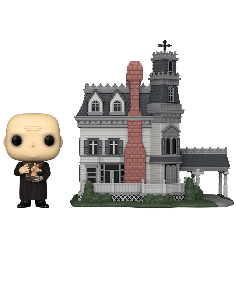 Addams Home with Uncle Fester