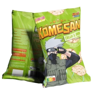 Naruto Shippuden – Komesan ‘Rice Crips’ – Kakashi – 60g – Onion Cream Naruto Shippuden – Komesan ‘Rice Crips’ – Kakashi – 60g – Onion Cream