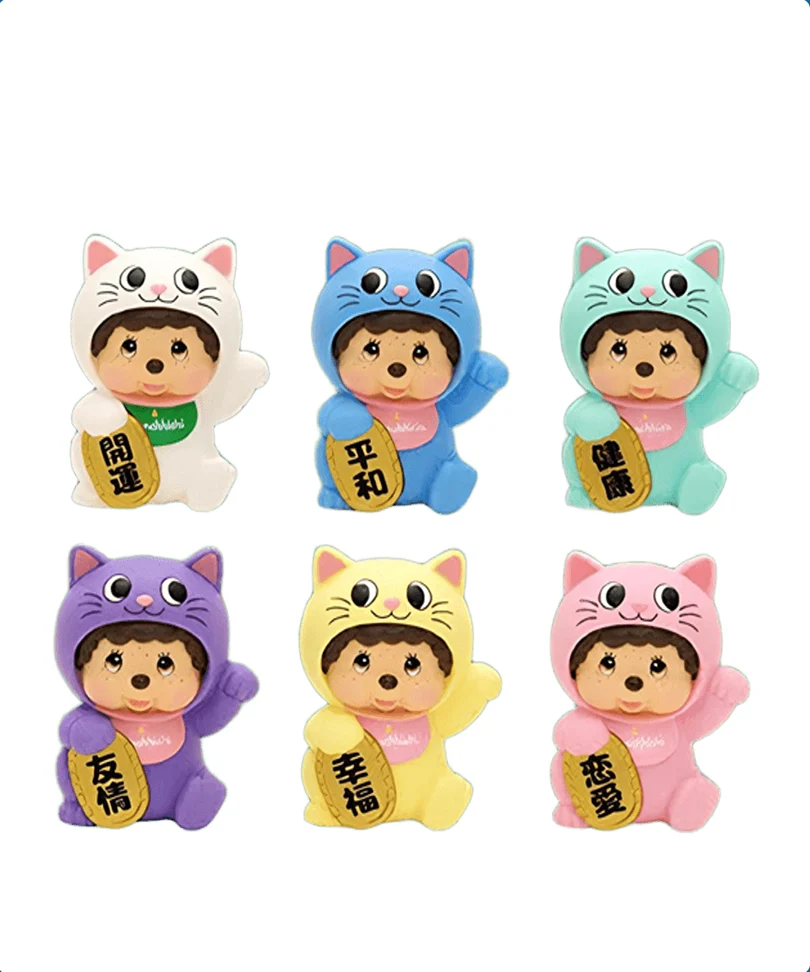 Monchhichi Lucky Cat (Blind Box) - immagine 2
