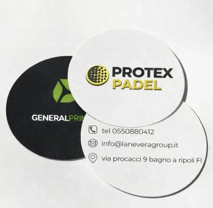 Biglietti da Visita Tondi 5,5×5,5 cm