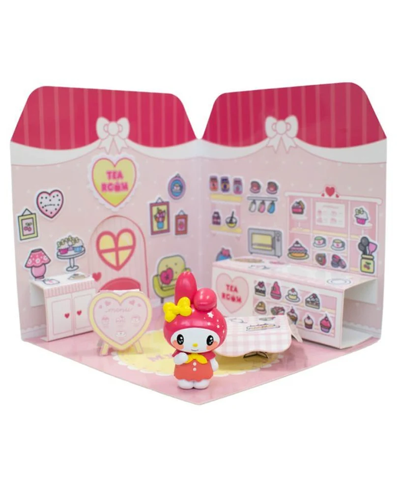 Hello Kitty Sticker House - Tea Room My Melody 6 cm