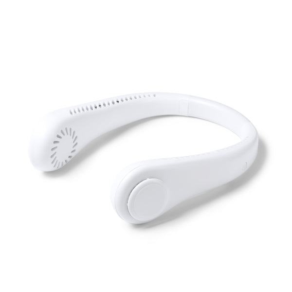 Ventilatore da Collo in ABS a 3 Velocità – USB-C e Packaging Ecologico