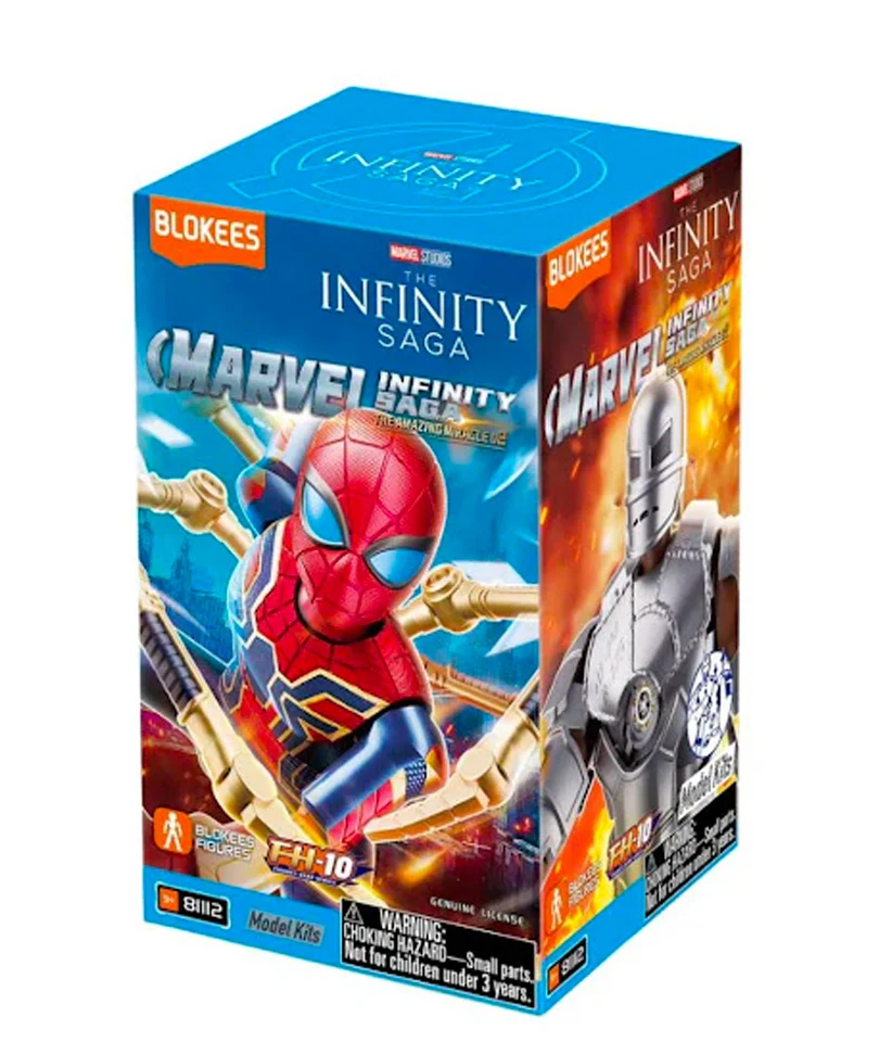 Marvel Blokees Plastic Model Kit The Infinity Saga Galaxy Version 02 - Blind Box