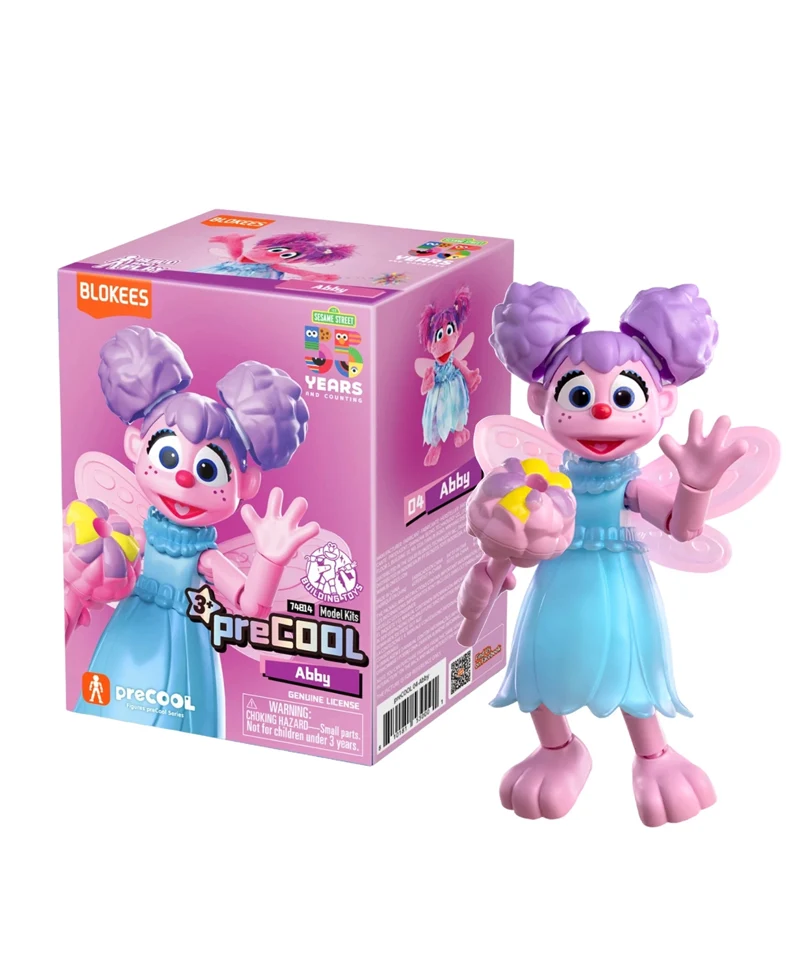 Sesame Street Blokees Plastic Model Kit Classic Class Abby