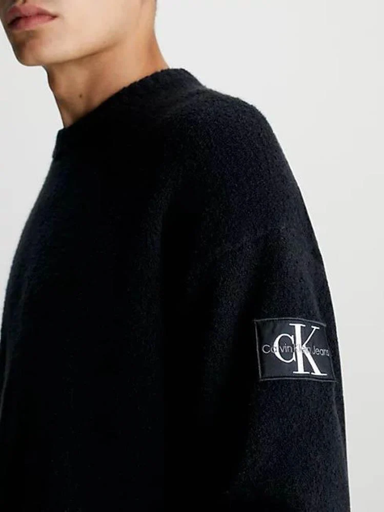 Calvin Klein Maglia Uomo High Texture Sweater - immagine 3
