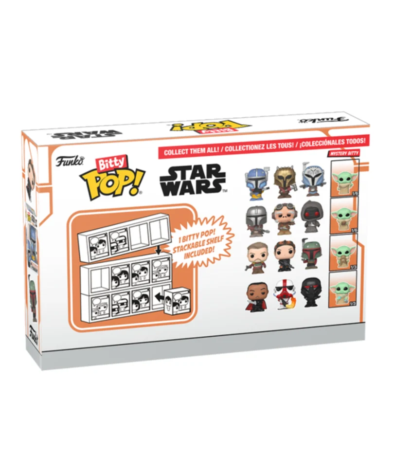 Moff Gideon / Incinerator Stormtrooper / Dark Trooper / Mystery Bitty (4-Pack) - immagine 2
