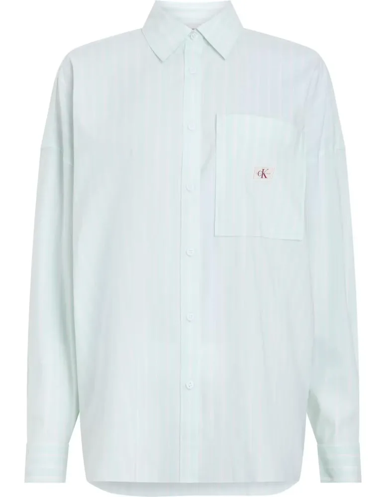Calvin Klein Camicia Donna Summer Poplin Over