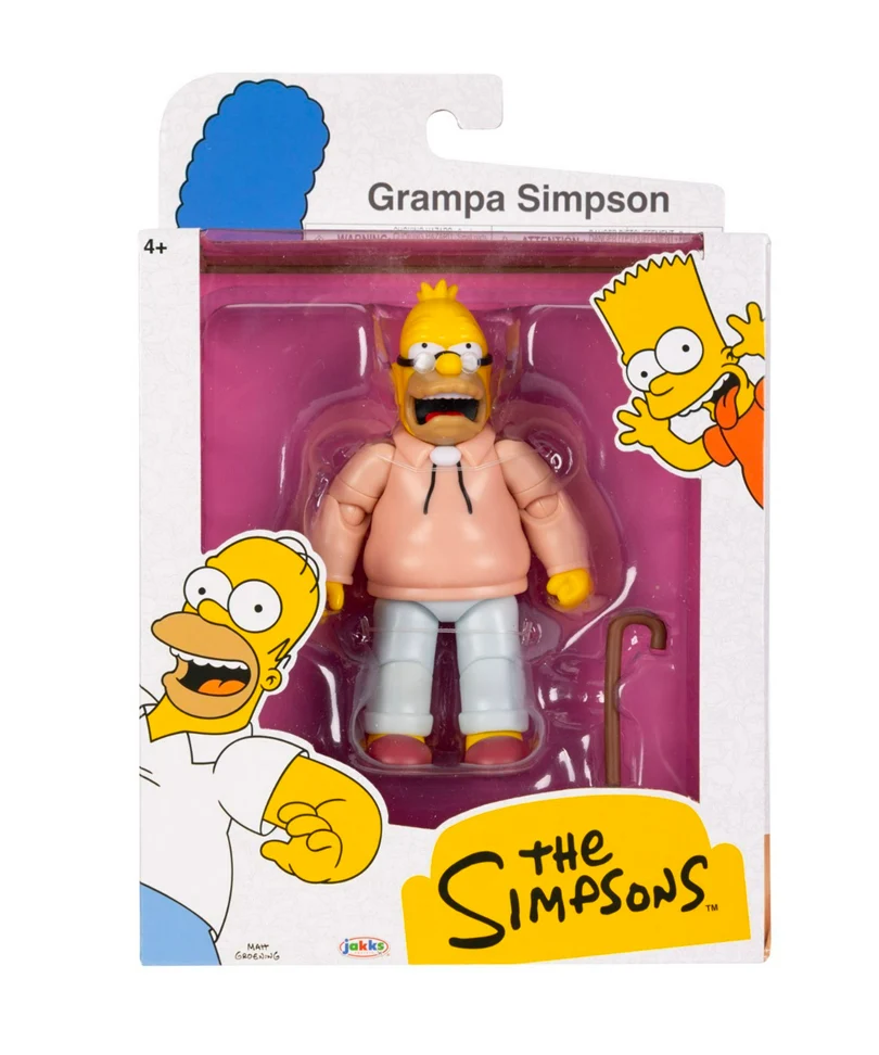 Grampa Simpson - The Simpsons - Mini Figure Wave 5 - 13cm