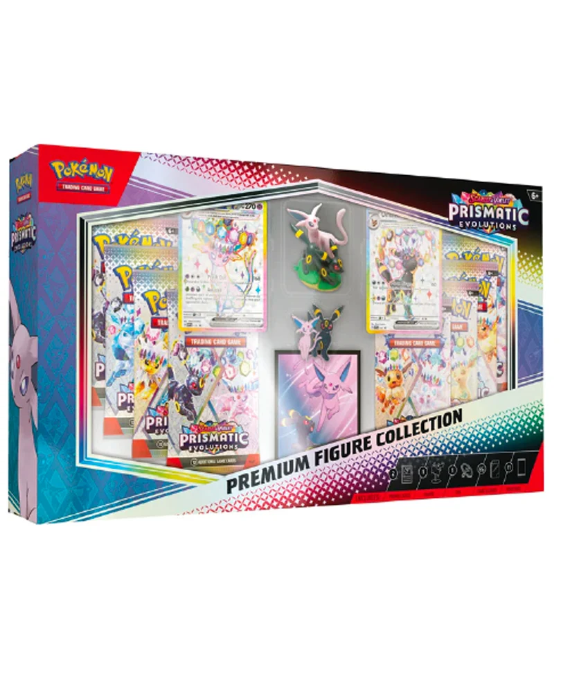 Premium Collection - Pokemon Card Game - Evoluzioni Prismatiche (Con Statuina)