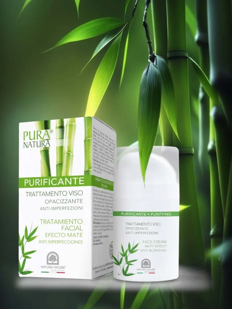 PURIFICANTE CREMA VISO OPACIZZANTE Anti imperfezioni, Acne, Punti Neri, Pori Dilatati
