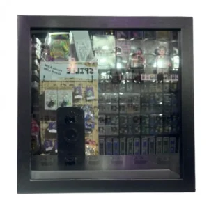 Display Organizer Small 25X25 per LEGO Minifigures Telaio Nero Sfondo Star Wars Display Organizer Small 25X25 per LEGO Minifigures Telaio Nero Sfondo Star Wars