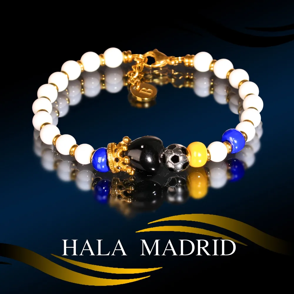 REAL MADRID PULSERA CON GANCHO