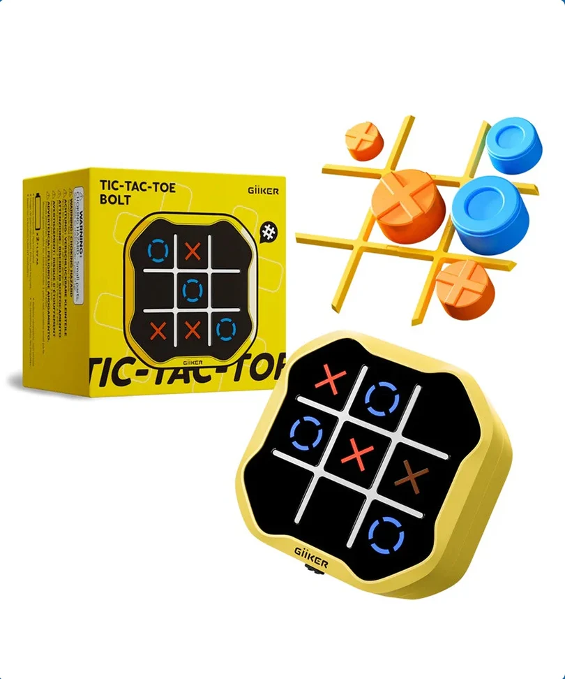 Tic-Tac-Toe Bolt – 3-IN-1 Handheld Games Tic-Tac-Toe Bolt – 3-IN-1 Handheld Games
