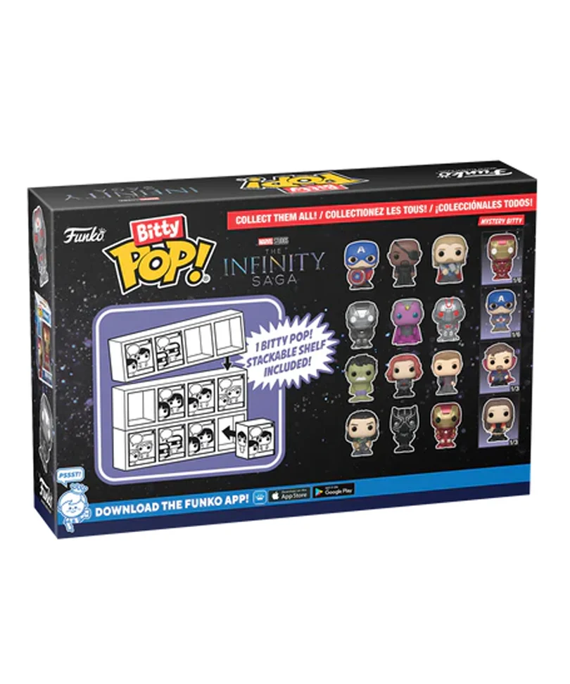 Loki / Black Panther / Iron Man / Mystery Bitty (4-Pack) - immagine 3