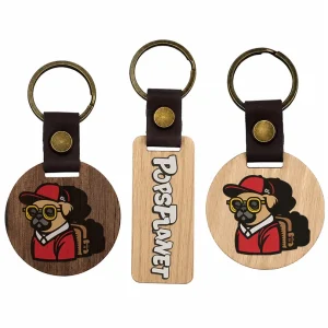 Portachiavi in Legno Personalizzato