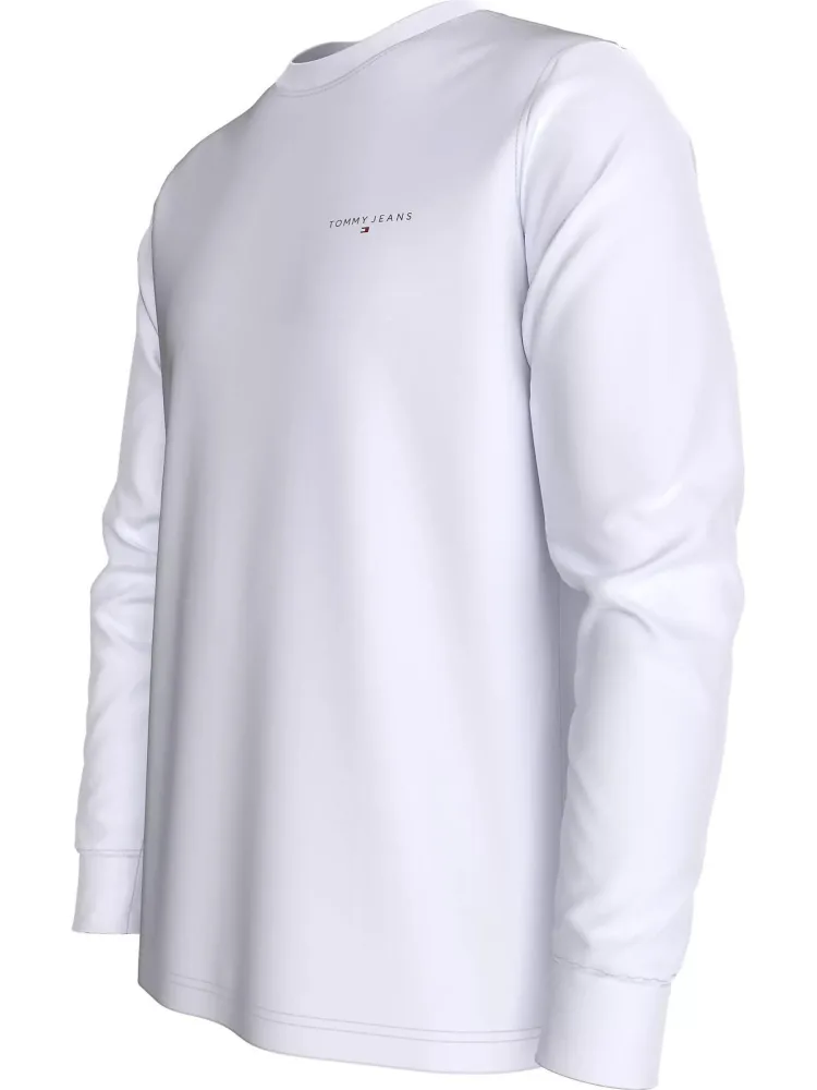 Tommy Hilfiger T Shirt Uomo Slim Linear Ls - immagine 3