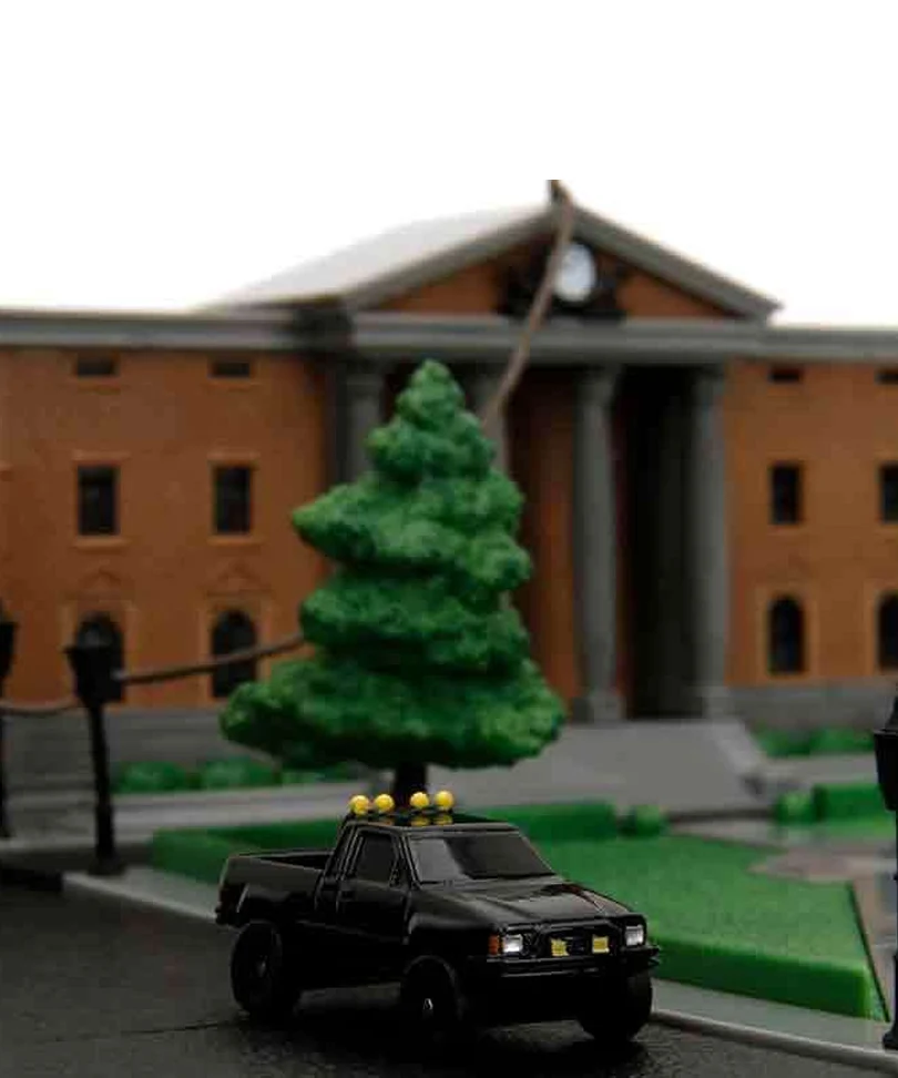 Back to the Future - Clock Tower Diorama Nano Scene - immagine 3