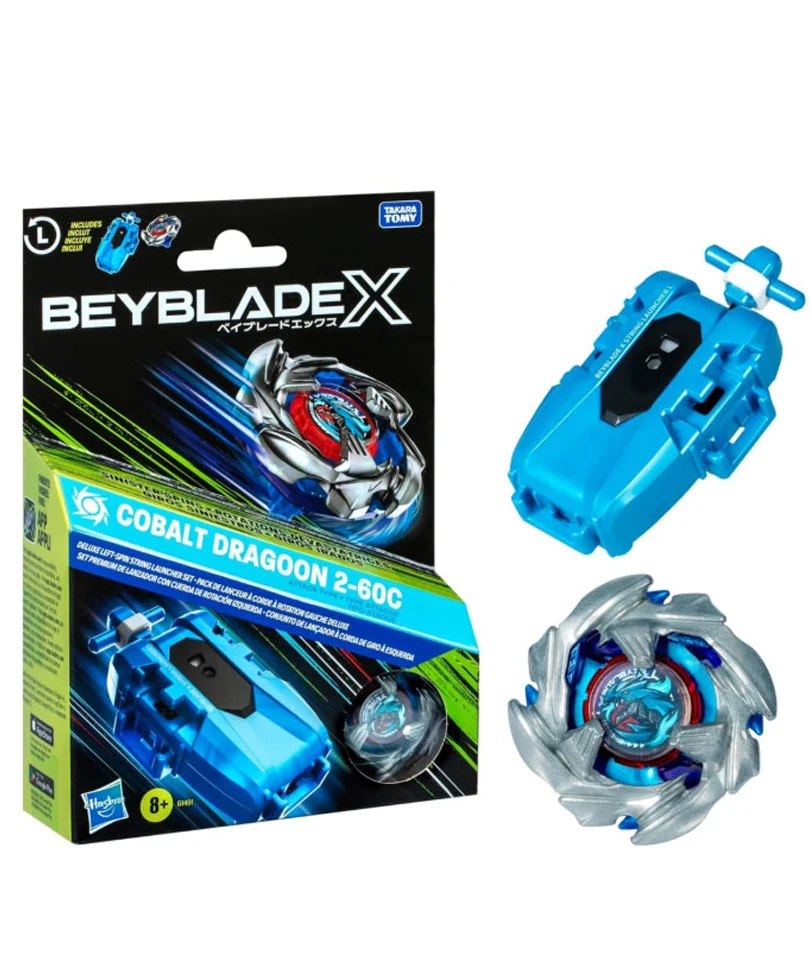 Beyblade X - Deluxe Launcher Cobalt Dragoon 2-60C