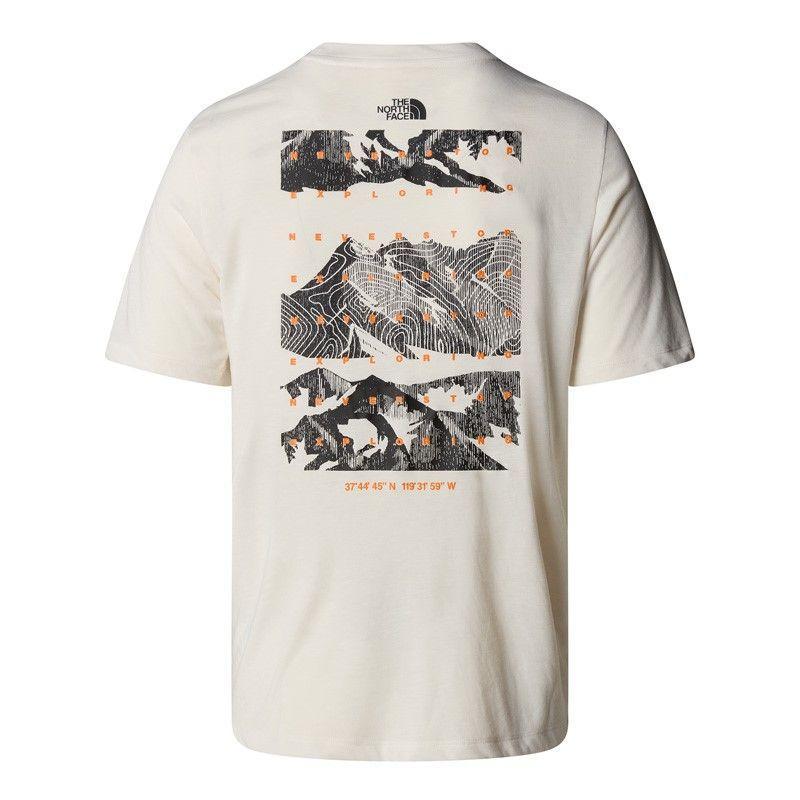 The North Face T Shirt Uomo Found.Mountains Faces - immagine 3