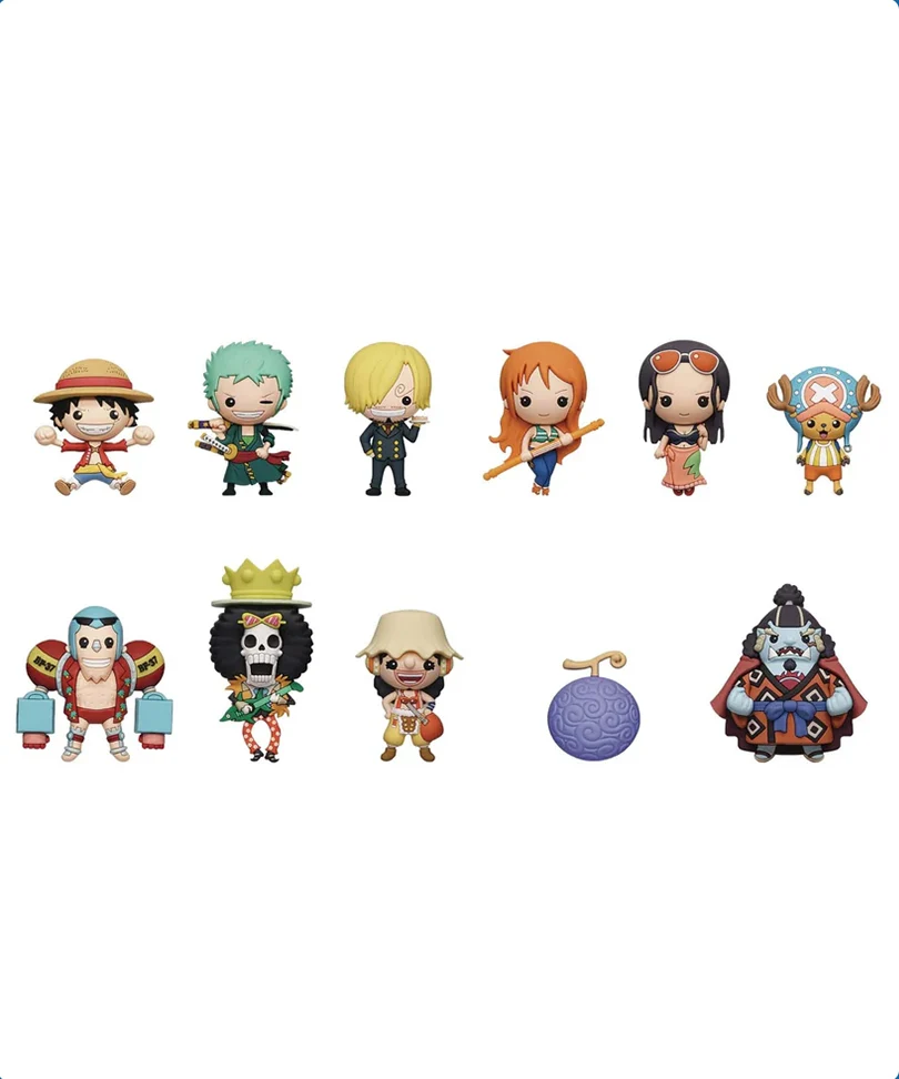 One Piece - Series 1 - 3D Foam Bag Clip - immagine 2