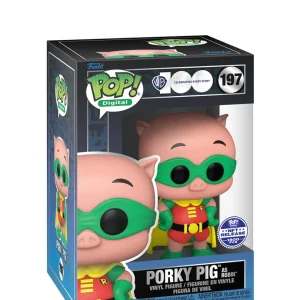 Porky Pig as Robin