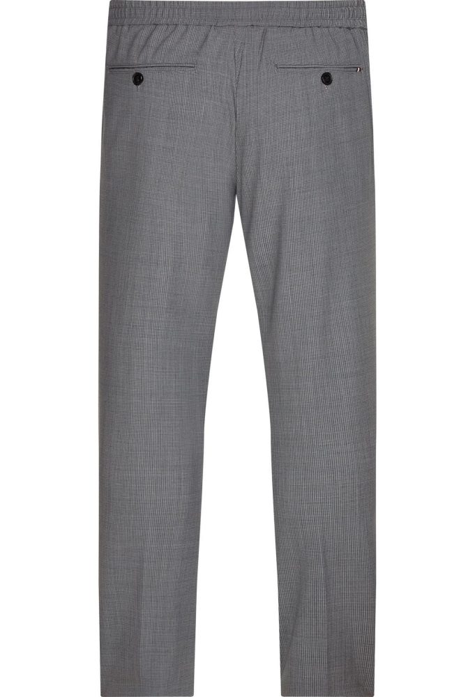 Tommy Hilfiger Pantalone Uomo Hampton Pom Check - immagine 2