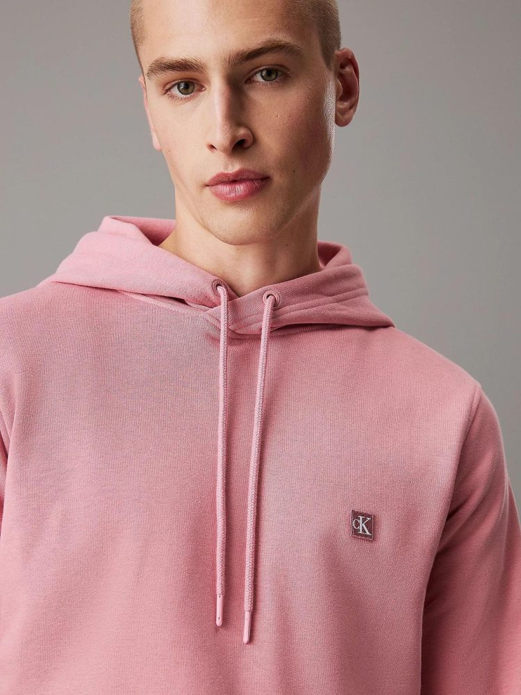 Calvin Klein Felpa Uomo Ck Embro Badge Hoodie - immagine 3