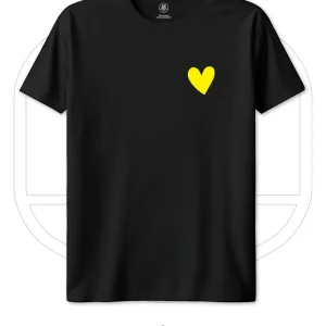 Maglia Alfa Cuore Giallo Maglia Alfa Cuore Giallo
