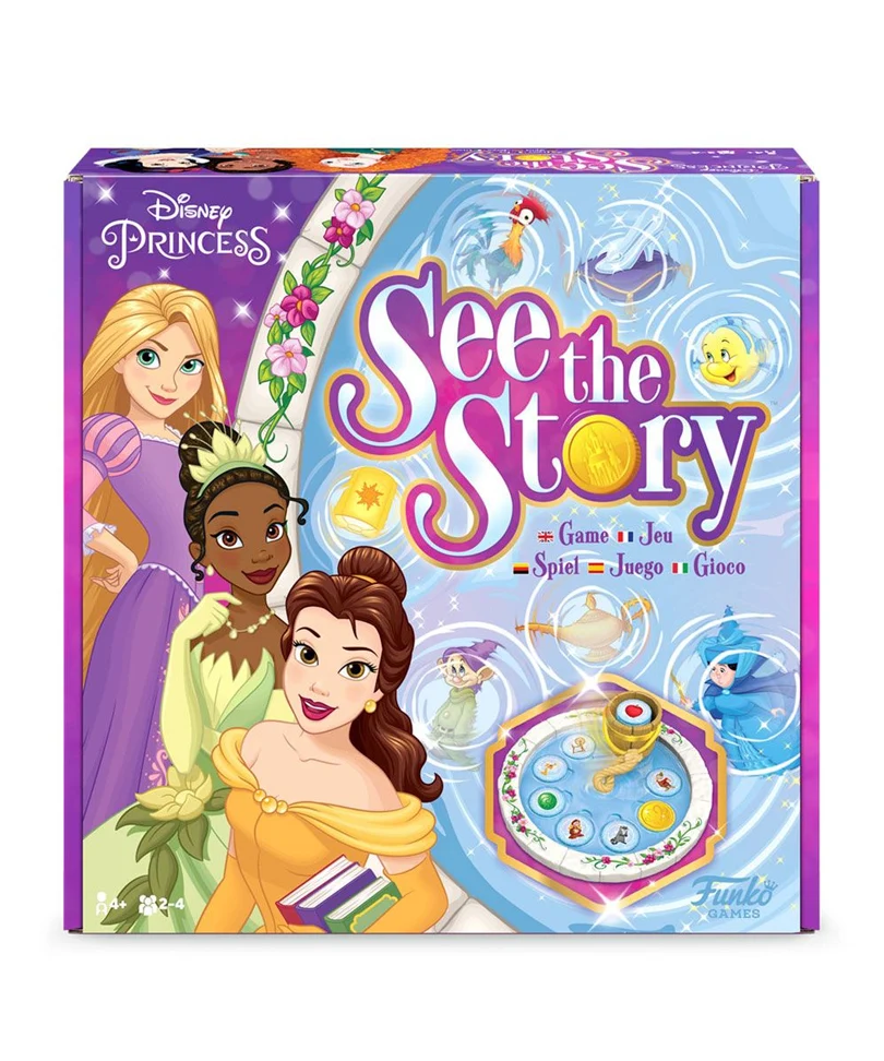 Gioco di carte Disney Princess See the Story Signature Games - Multilingua
