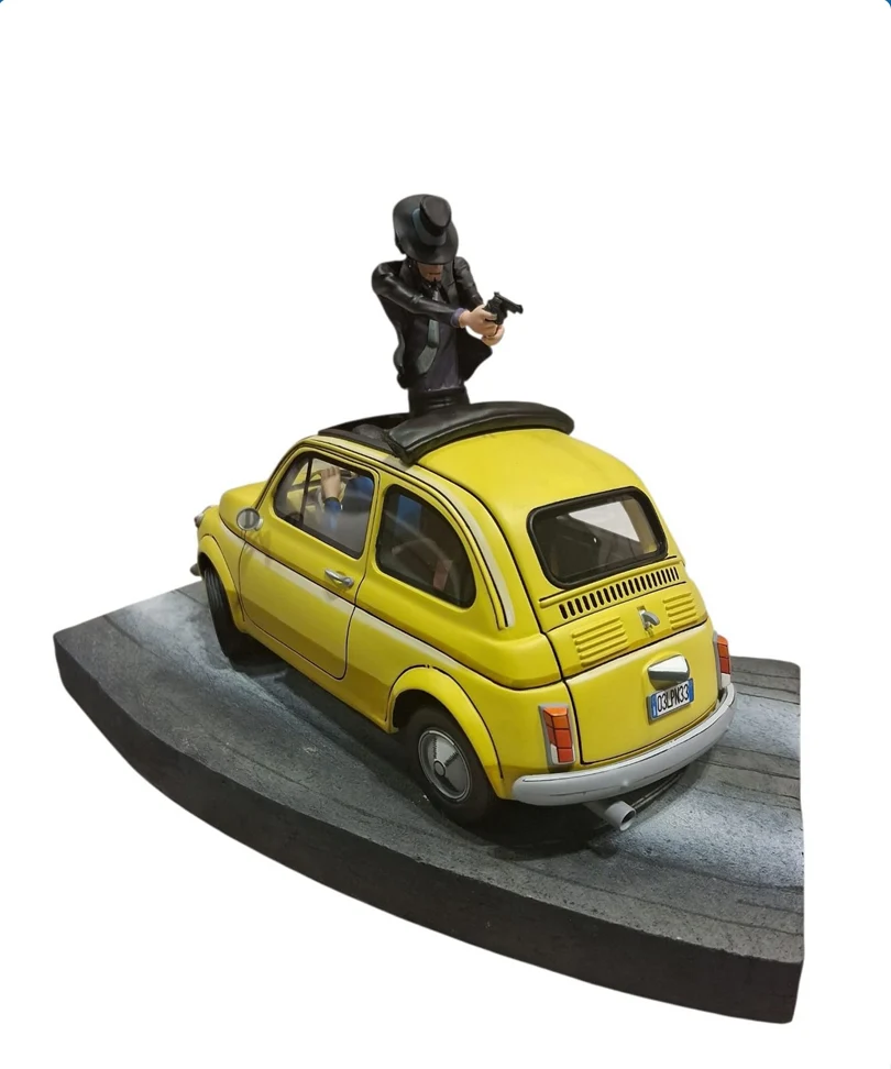 Lupin III L’Avventura Italiana 1/18 Statue – Lupin & Jigen