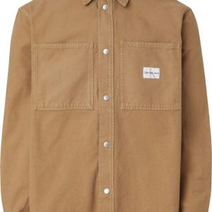 Calvin Klein Camicia Uomo Canvas Relaxed Linear Calvin Klein Camicia Uomo Canvas Relaxed Linear