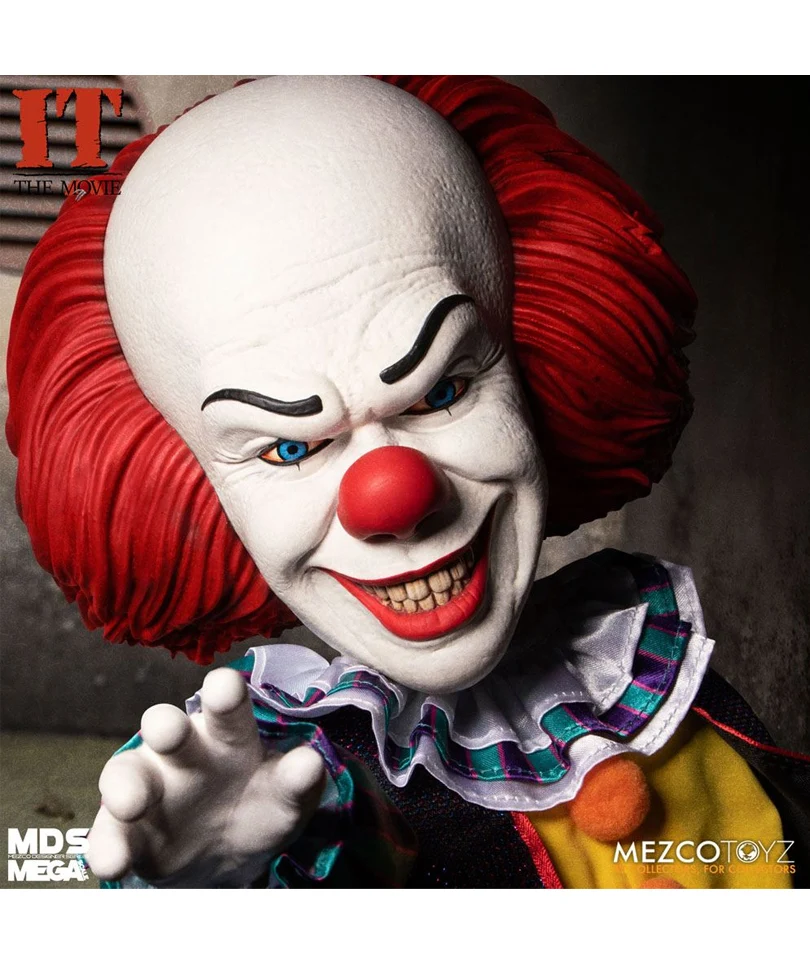 Stephen Kings IT 1990 Mezco Deluxe Action Figure Pennywise 38 cm - immagine 3