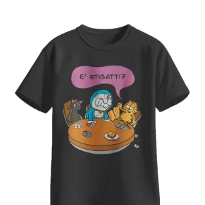 T-Shirt Uomo “Estigatti?” Nera T-Shirt Uomo “Estigatti?” Nera