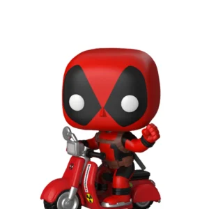 Deadpool on Scooter Deadpool on Scooter