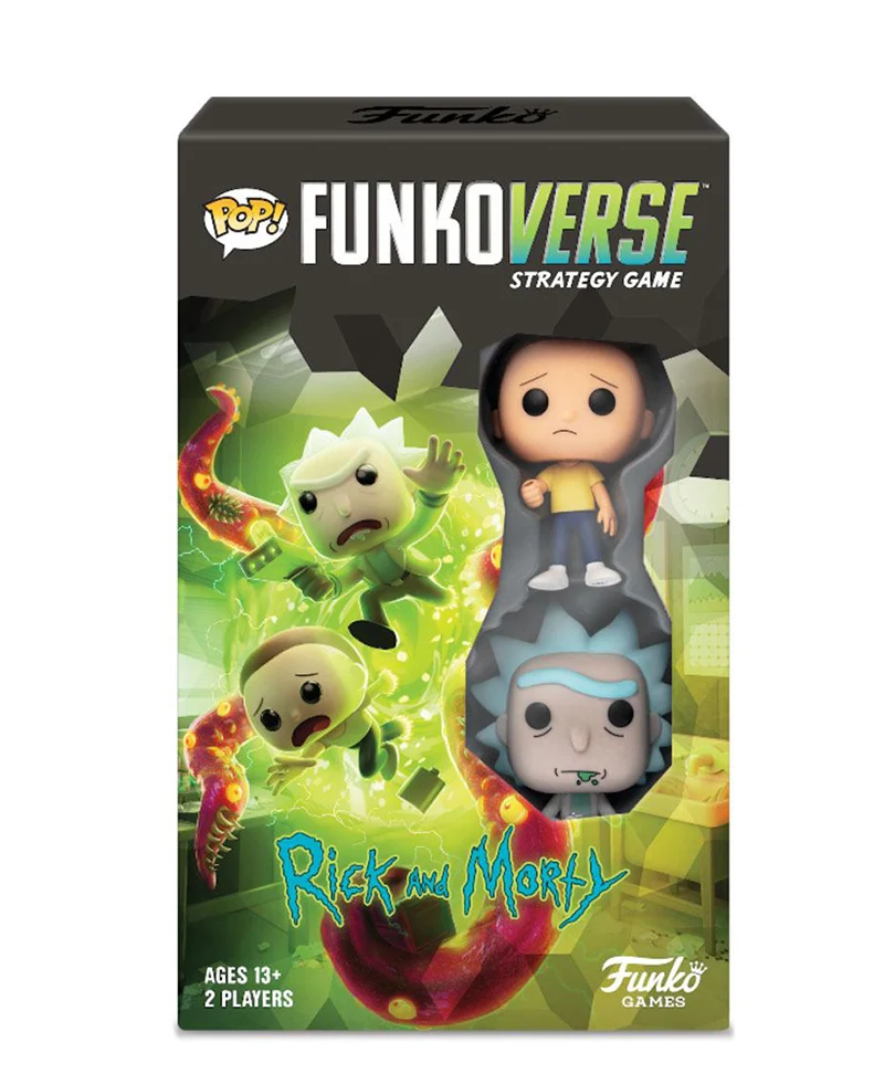 Rick & Morty Funkoverse Board Game 2 Character Expandalone English Version