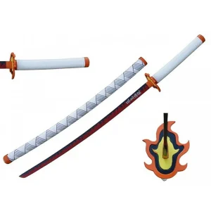Katana Non Affilata – Demon Slayer Rengoku Kyojuro Katana Non Affilata – Demon Slayer Rengoku Kyojuro